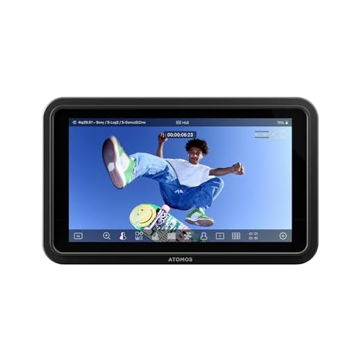 Atomos Shinobi GO HDMI 4K Camera Field Monitor with HDR Touchscreen, All Day Battery Life, and Lightweight Design