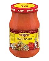 Old El Paso Tortilla Taco Salsa Hot – Fruchtige, scharfe Tomaten-Salsa – 1 x 235 g