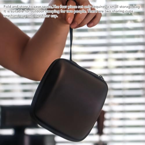 Hervidor de Agua Plegable Portátil Acero Inoxidable Tetera 6