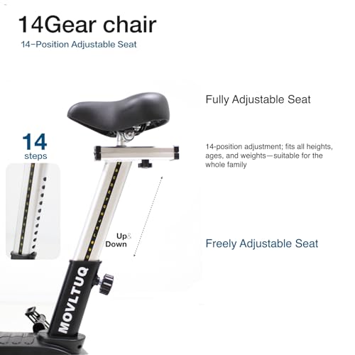 MOVLTUQ Airdyne Air-Resistance Spinning Bike