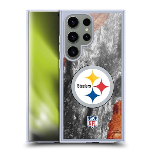 Coque Art Résine et Bois Samsung S24 Ultra NFL Steelers Head Case Designs Magnétique Épurée