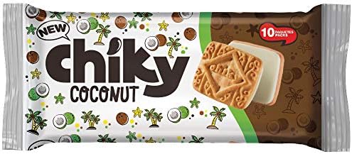 CHIKY COCONUT COOKIES BAG 14.1OZ (Pack of 3)