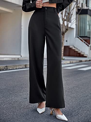 Image of Aahwan Solid Offwhite High Waist Wide Leg Pants for Women's & Girls'