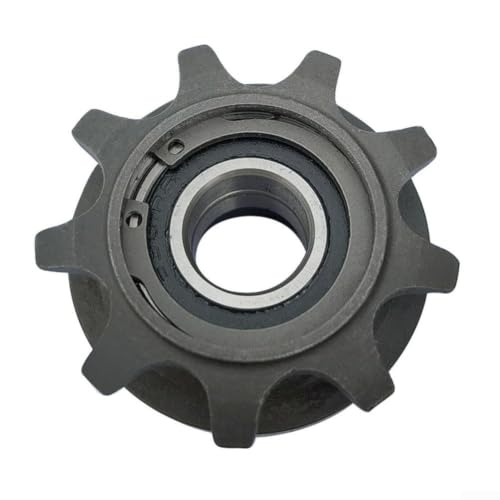 Volant d'inertie arrière à 9 dents compatible avec les vélos pliants de type 412, engrenage en alliage pour essieu M35 x 1,25, comprend 2 roulements et 3 pattes (12 mm) – vue 3