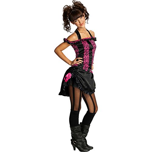 Disfraz de Saloon Girl para Niñas Talla Small miniatura 1