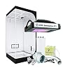 Nito California Lightworks LED Growbox complete set tent 100 x 100 x 200 cm Hesi, afvoerlucht en actieve koolfilter (275 zonnesysteem)