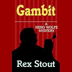 Gambit Audiolibro Por Rex Stout arte de portada