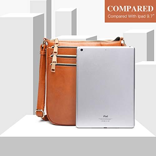 Miss Lulu Crossbody Shoulder Bag Small Satchel PU Leather For Lady Women