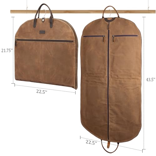 Polare Waxed Canvas Garment Bag