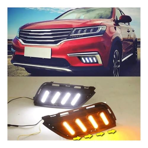 Evita poca visibilidad con faros antiniebla delanteros para Roewe RX5 2016-2018 4