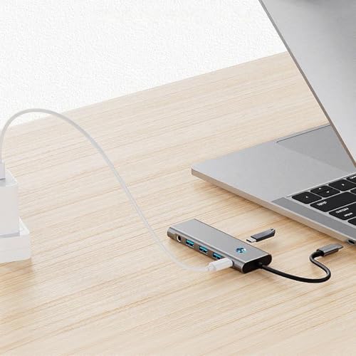 USB HUB de alta velocidad con transmisión de datos eficiente y diseño portátil 5
