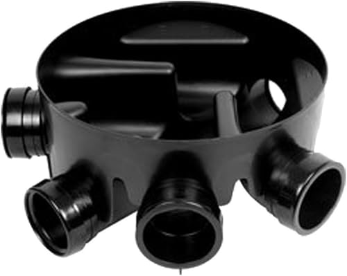 Image of 450mm 5‑Way 110mm Chamber Base for Underground Drainage Inspection System
