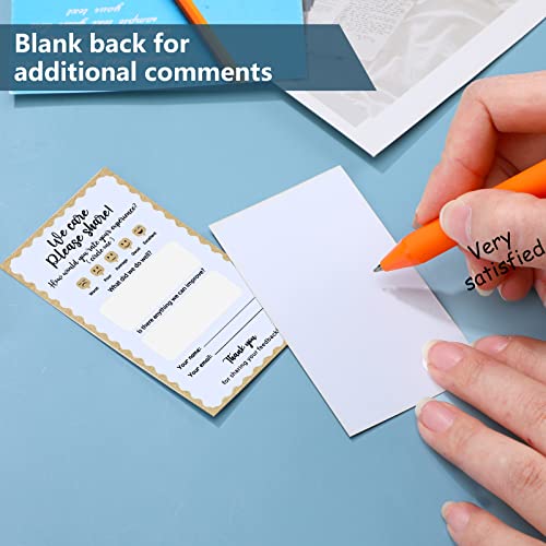 200 Pcs Suggestion Box Cards Kraft Style Comment Cards 2 X 3.5 Inch Suggestion Form Blank Suggestion Slips Customer Complaint Feedback Form For Small Business Restaurants Hotel Guests Decor Supplies #TOP3