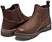 Jousen Chelsea Boots Casual Slip On Ankle Waterproof Mens Boots(AMY8119A brown 11)