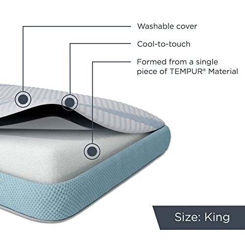 Image of Tempur-Pedic TEMPUR-Adapt ProHi + Cooling-King Pillow, white