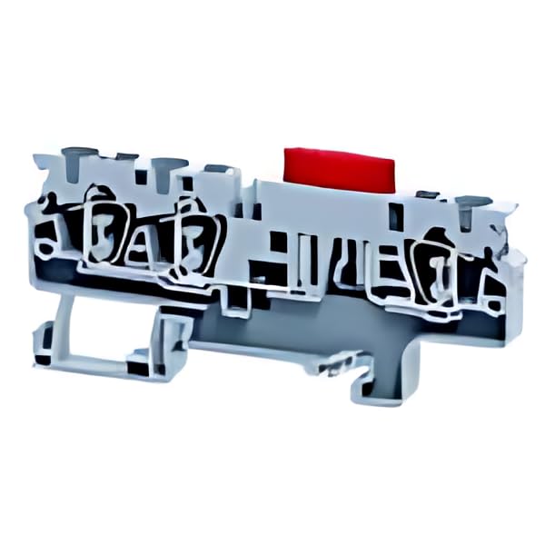 CXAF4/3 Terminal Block Connector 3 Position Disconnect Gray
