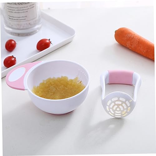 ORFOFE 1 Conjunto De Tigela Para Triturador De Alimentos Tigela Para Moagem De Bebê Tigela Com Tampa