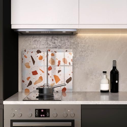 Planche à découper en pierre décorative Wallfluent en verre haut de gamme