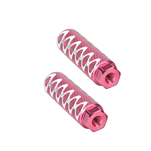 ifundom Mountain Bike Rear Foot Pedal Stunt Pedals Aluminum Alloy Bike Seat Axle Big Hole