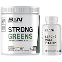 BARE PERFORMANCE NUTRITION BPN Strong Greens & Strong Multi-Vitamin Bundle