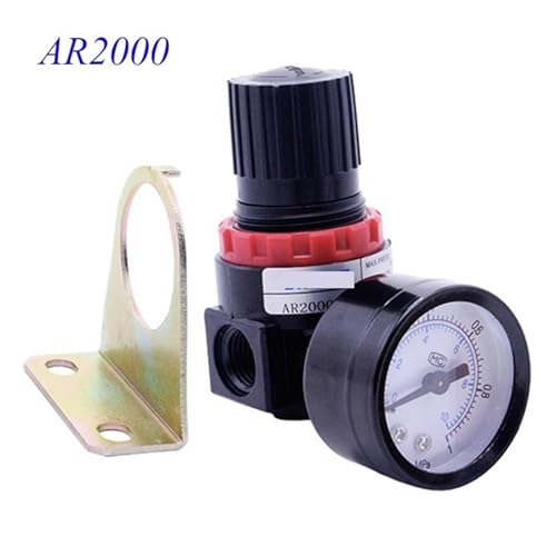 Régulateur de pression AR2000 pour stabiliser l'air comprimé 1/4 de l'atelier