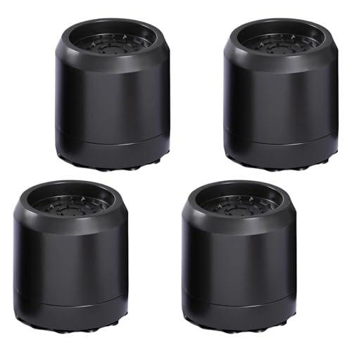 Lot de 4 coussinets amortisseurs de vibrations pour machine à laver et sèche-linge - Pour réduire le bruit et les vibrations