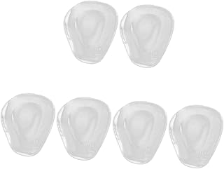 SOLUSTRE 3 Pairs Forefoot Pads for Women High-Heel Gel Pad Gel Pad for High Heels Forefoot Gel Pad High Heel Shoe Pad Gel Pad for Shoes Gel Foot Cushion Pad Shoe Inserts Thicken