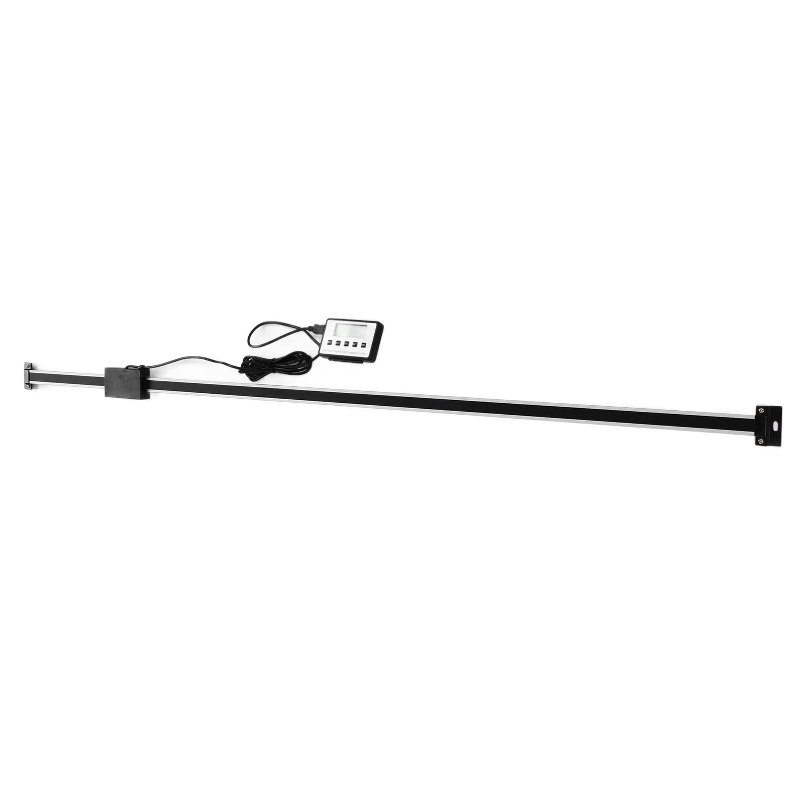 Hyuduo Digitales Lineal mit LCD-Anzeige, 0-1000 mm, Edelstahl und Aluminiumlegierung, Metrisch-Imperial Messung, für Drehmaschinen, Fräsmaschinen, Hobelmaschinen