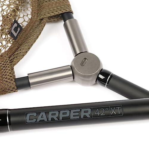 Carp Landing Net Carbon Fishing 42 2 Piece Coarse - Carper Tackle