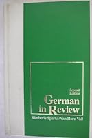 German in Review by Kimberly Sparks Published by Harcourt College Pub 2nd (second) edition (1986) Hardcover B00HQ21LG2 Book Cover