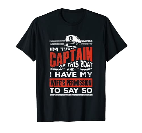 Barco Capitán Barco a motor Náutico Velero Dueño del barco Camiseta