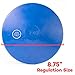 2kg Rubber Practice Discus - Mens & College Regulation Official Weight - Indoor & Outdoor, Blue Non-Marking Rubber - Track & Field Competition Training - Coaching Equipment for Strongman Events