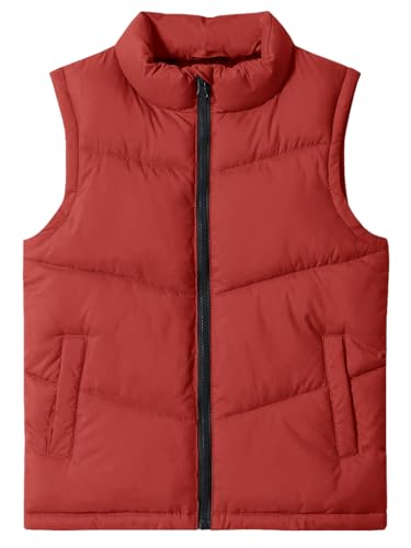 Image of Meikulo Boys Puffer Vest Zip Up Quilted Gilet Sleeveless Jackets
