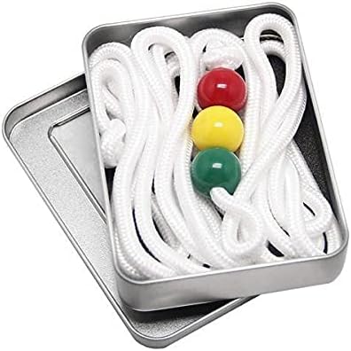 3X String Convergence Insufficiency Tool Nylon Cord Eye Care Training Kit for Kids Adults - Correct Nearsightedness, Easy at-Home Use, Sports Training - Quality Beads and Line