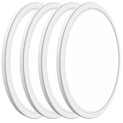slochi 4PACKS LED Deckenleuchte 12INCH White