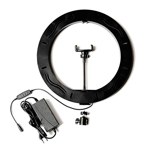 Iluminador LED Ring Light Antorium RL-14 35w com tripé 2 metros