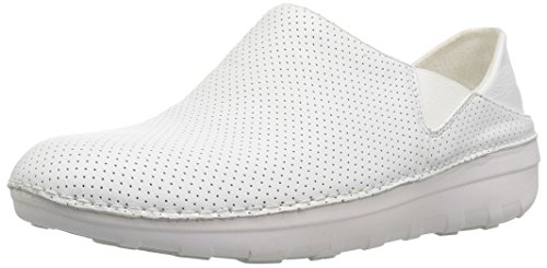 FitFlop Men's SUPERLOAFER in Perforated Leather Medical Professional Shoe, Urban White, 10 M US FitFlop Men's SUPERLOAFER in Perforated Leather Medical Professional Shoe, Urban White, 10 M US