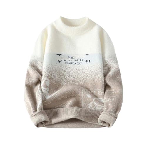 Pull décontracté pour homme en maille solide et durable pour une élégance intemporelle