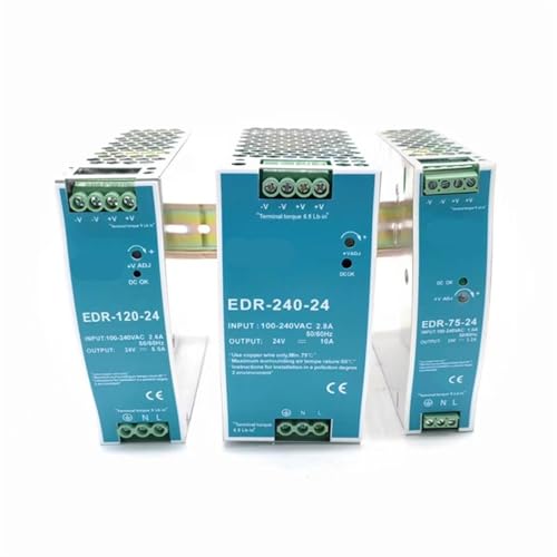 Bloc alimentation à découpage EDR 75W 24V transformateur industriel - 6