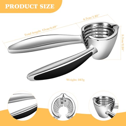 Heavy Duty Nutcracker Ergonomic Nut Crackers with Automatic Rebound Spring Non-Slip Handle Multi-Purpose Kitchen Nut Tool for All Nuts Walnuts Macadamia Pecans Pistachios - Image 3