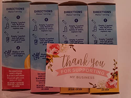 Crystal Light Lemonade Variety Bundle- Lemonade, Pink Lemonade, Raspberry Lemonade, Lemonade And Tea #TOP1