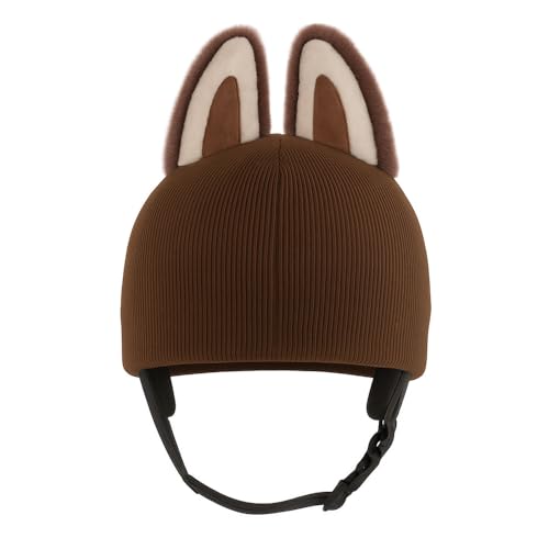 Ski & Snowboard Helmet Cover Animal Knitted Hat for Snowboarding