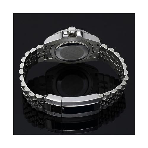 Bracelet de montre en acier inoxydable silver de rechange universel - 8
