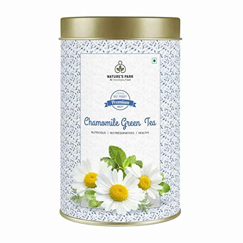 Image of NATURE'S PARK CHAMOMILE GREEN TEA, 100 Gms