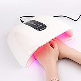 LIARTY 96W Portable Nail Dryers[Big Size], to Quick Dry for Regular Nail Polish, LED Light Nail Lamp