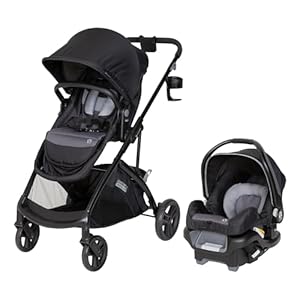 baby Trend Sonar™ Switch 6-in-1 Modular Stroller Travel System with Ally™ Infant Car Seat, Desert Grey