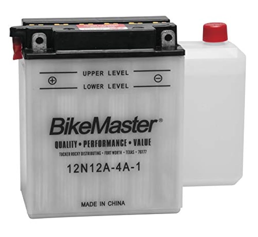 Aページ　E77 Amazon.com: BikeMaster Conventional Battery 12N12A-4A-1 for
