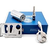 DELLONA Mens Gifts 3-PCS, The Super Socket Tool Universal Socket Tool, Credit Card Multitool &...