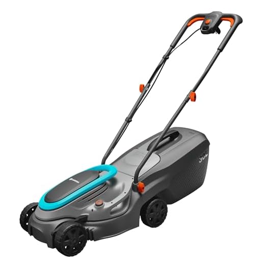 Ergonomischer Elektro-Rasenmäher für kleine Gärten