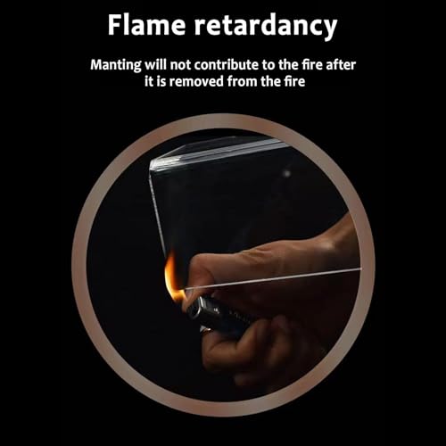 2mm thick roof skylight panels, polycarbonate roofing sheets, transparent acrylic plastic panels, PC plastic panels, polycarbonate sheets, strong and not easily deformed. ( Size : 5.1 x 13.1ft )